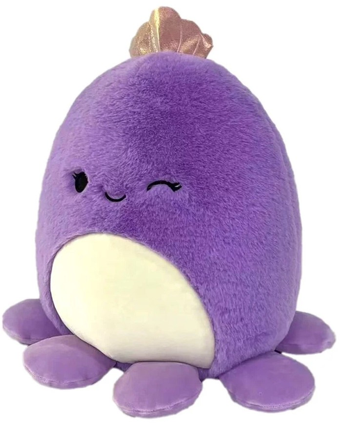 М'яка іграшка Squishmallows Fuzz A Mallows Violet Octopus P20 30 cм (0191726779445) - зображення 2