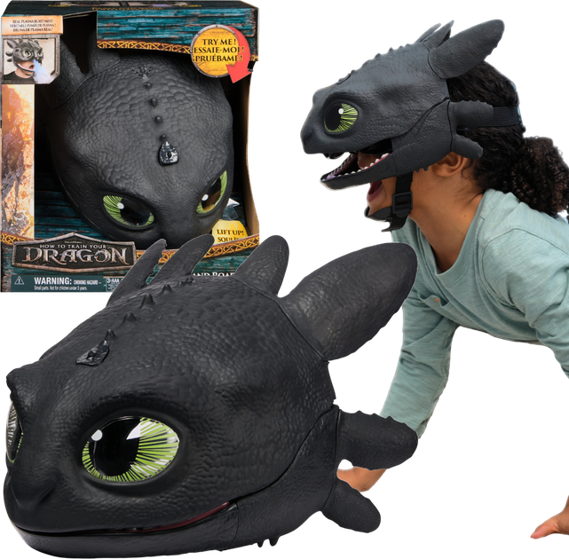 Інтерактивна іграшка Spin Master How to Train Your Dragon Toothless (681147064867) - зображення 4