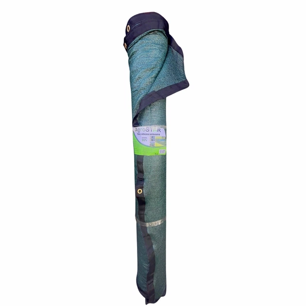 Сітка заборна затіняюча "AgroStar"з UV(1,5*50) 95% затінення - Фото 2 Сітка заборна затіняюча "AgroStar"з UV(1,5*50) 95% затінення - изображение 2