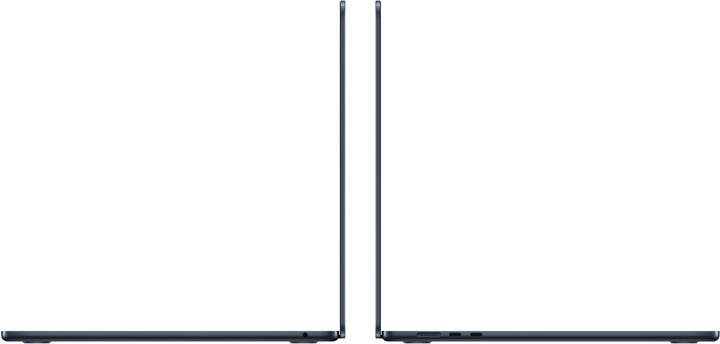 Laptop Apple MacBook Air 13.6" M3 24/512GB 2024 (APL_MC9L4) (Qwerty + Cyrylica) Midnight - obraz 4