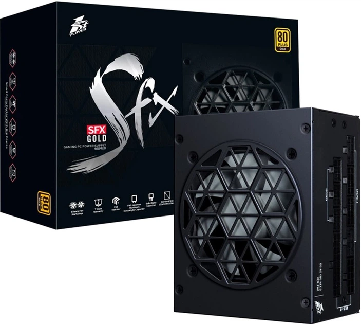 Блок питания 1stPlayer PS-850SFX 850W (SFX-GLD-850-BK-EU) – фото