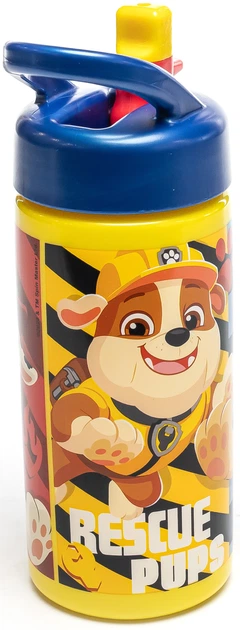 Пляшка дитяча спортивна Stor Sipper Paw Patrol Boy Rescue Pups 410 мл (Stor-81631) (8412497816316) - зображення 8