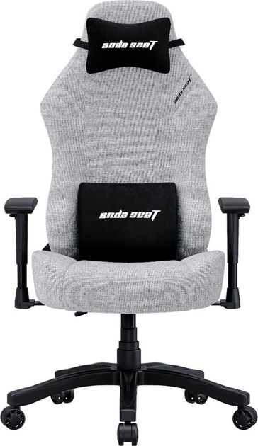 Крісло ігрове Anda Seat Luna Size L Fabric Grey (AD18-44-G-F) - зображення 1