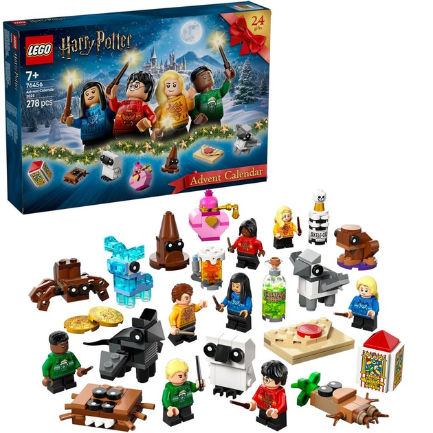 Конструктор LEGO Harry Potter Адвент - календар на 2025 рік 278 деталей 76456 (5702017812397) - зображення 2