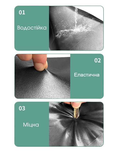 Самоклеющаяся ремонтная лента из экокожи 5м×5см черная для быстрого восстановления кожаной мебели U9371 - изображение 7