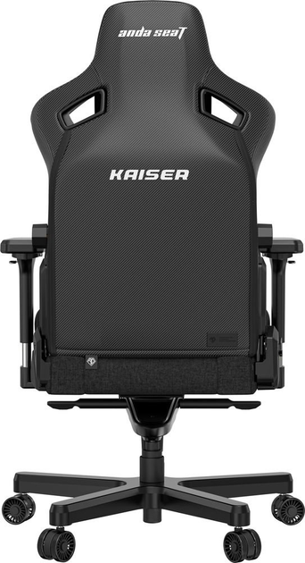 Fotel gamingowy Anda Seat Kaiser 3 Size L Black (AD12YDC-L-01-B-CF) - obraz 4