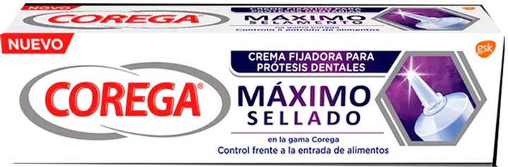 Крем для фіксації зубних протезів Corega Sealed Maximum 70 г (8431890098419) - зображення 2