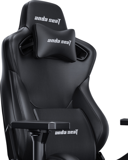 Fotel gamingowy Anda Seat Kaiser Frontier Size XL Black (AD12YXL-17-B-PV) - obraz 4