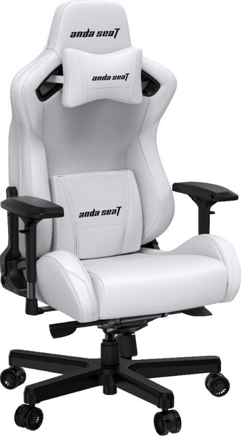 Крісло ігрове Anda Seat Kaiser 2 Size XL White (AD12XL-07-W-PV-W01) - зображення 3
