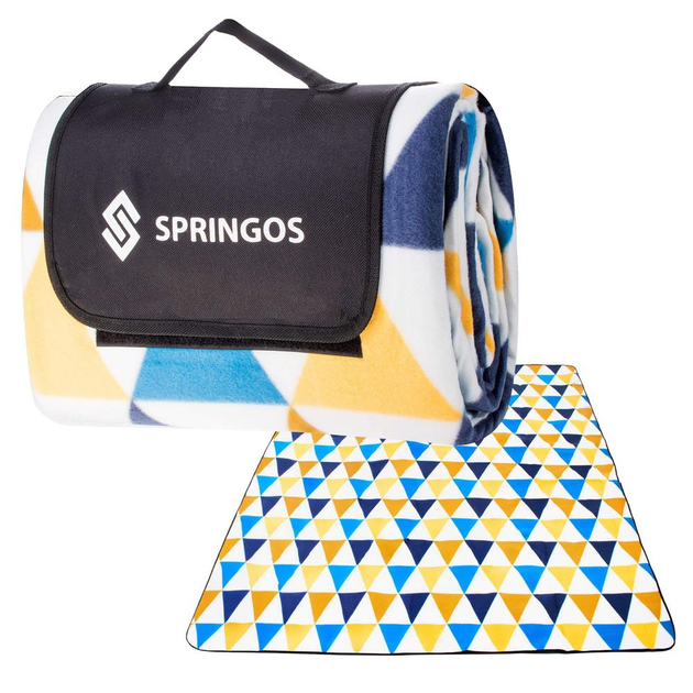 Koc piknikowy Springos 200 x 200 cm PM001 (5903021930798) - obraz 2