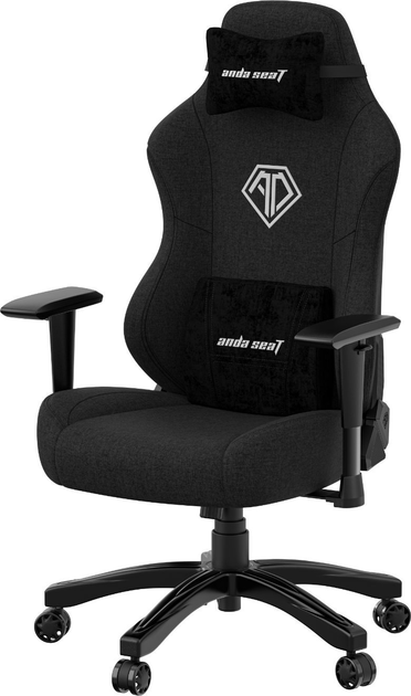 Крісло ігрове Anda Seat Phantom 3 Size L Fabric Black (AD18Y-06-B-F) - зображення 3
