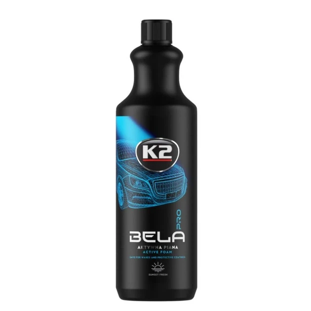 Активная пена для мытья K2 Bela Pro Свежий закат бутылка 1 л - Фото 1 Активная пена для мытья K2 Bela Pro Свежий закат бутылка 1 л - изображение 1
