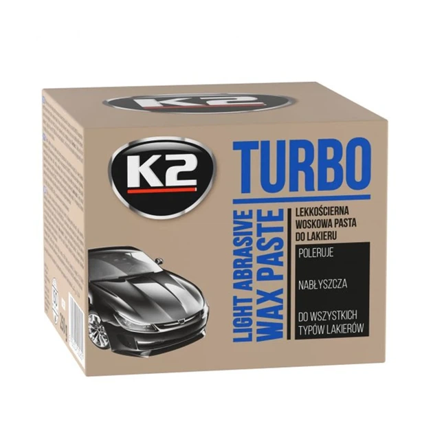 Паста для полировки кузова К2 Turbo 250 г - изображение 2