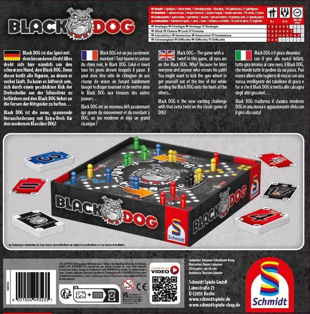 Настільна гра Schmidt Spiele Black Dog (4001504493233) - зображення 2