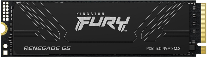 Dysk SSD Kingston FURY Renegade G5 1TB M.2 2280 NVMe PCIe Gen 5.0 x4 3D TLC NAND (740617349481) - obraz 1