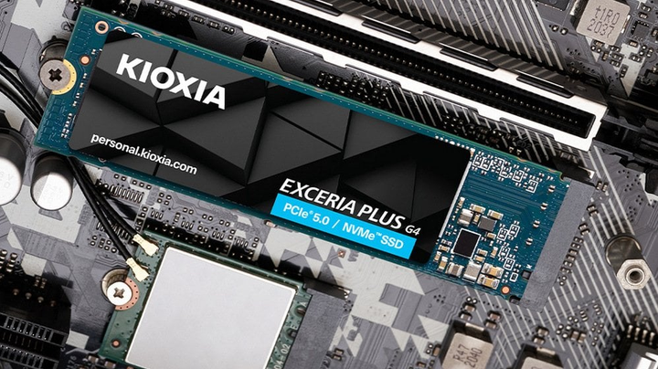 Dysk SSD KIOXIA Exceria Plus G4 2 TB NVMe 2.0c PCIe 5.0 x4 TLC (LVD10Z002TG8) - obraz 2