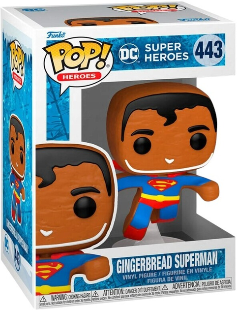 Фігурка Funko Pop DC Holiday Superman 9 см 64322 (889698643221) - зображення 1