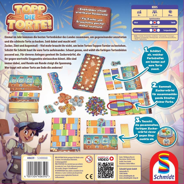 Gra planszowa Schmidt Spiele Topp die Torte (4001504406592) - obraz 2