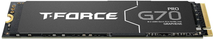 Dysk SSD Team Group T-FORCE G70 1TB M.2 2280 PCIe 4.0 x4 3D NAND TLC (4711430801667) - obraz 2