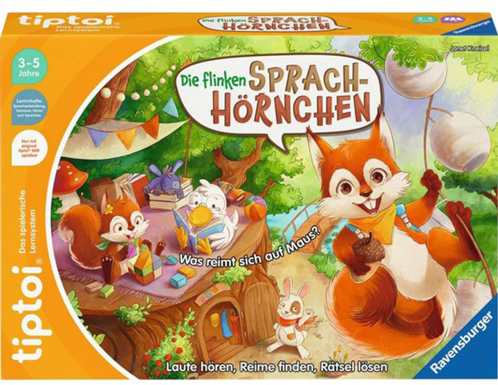 Gra edukacyjna Ravensburger Tiptoi Zwinne języczki (4005556002030) - obraz 1