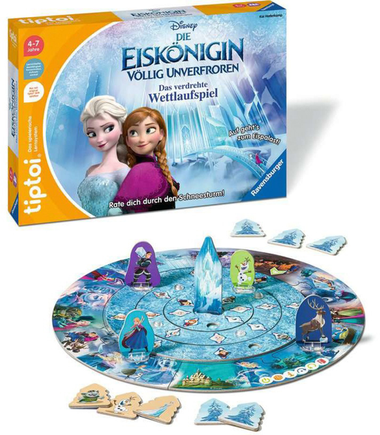Настільна розвиваюча гра Ravensburger Tiptoi Льодовиковий період Збочені перегони (4005556001163) - зображення 2