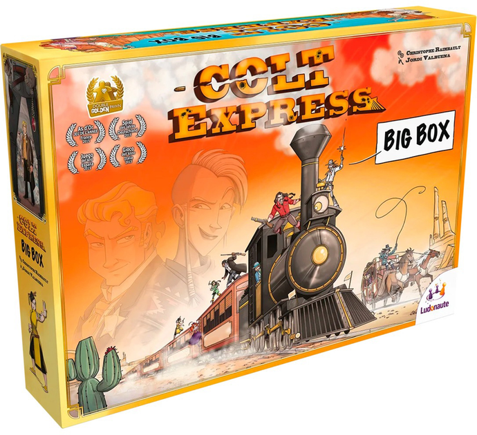 Gra planszowa Asmodee Colt Express Big Box gra roku 2015 (3760269592322) - obraz 1