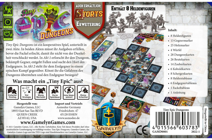 Gra planszowa Asmodee Tiny Epic Dungeons (4015566603783) - obraz 3