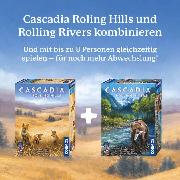 Настільна гра Kosmos Cascadia Rolling Hills (4002051684730) - зображення 5