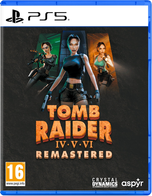 Gra PS5 Tomb Raider IV-VI Remastered Starring Lara Croft (Blu-ray płyta) (5056635615565) - obraz 1