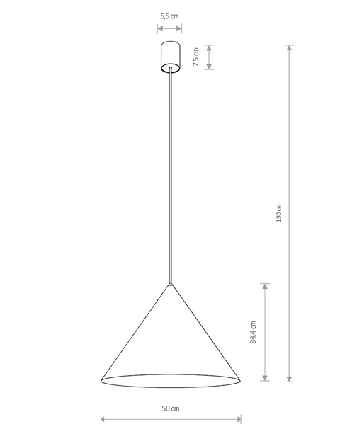 Люстра Nowodvorski 11484 Zenith L GU10 1x20W IP20 Світло-синя - Фото 9 Люстра Nowodvorski 11484 Zenith L GU10 1x20W IP20 Світло-синя - зображення 9