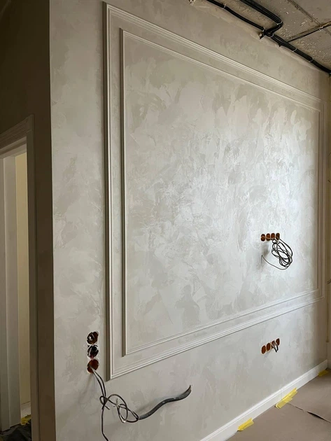Декоративна інтер'єрна перламутрова штукатурка для стін та стелі, ТМ DECORATOR, Pearl (2.5л) - зображення 3