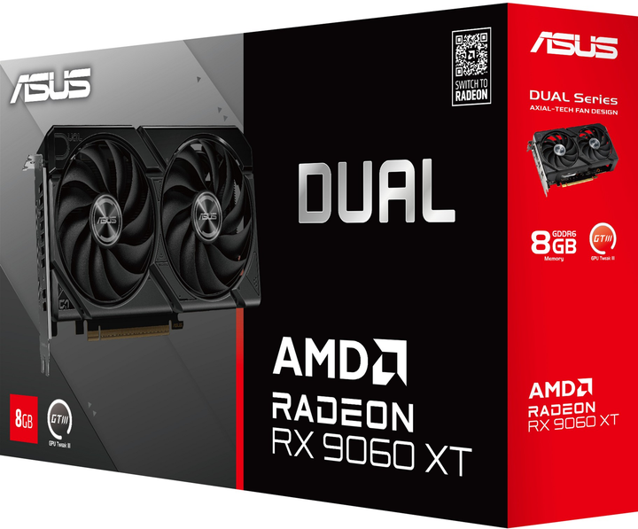 Karta graficzna ASUS PCI-Ex Radeon RX 9060 XT Dual 8GB GDDR6 (128bit) (3150/20000) (HDMI, 2 x DisplayPort) (90YV0MI1-M0NA00) - obraz 15