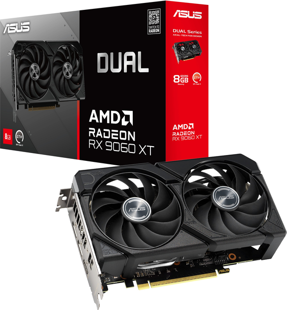 Karta graficzna ASUS PCI-Ex Radeon RX 9060 XT Dual 8GB GDDR6 (128bit) (3150/20000) (HDMI, 2 x DisplayPort) (90YV0MI1-M0NA00) - obraz 16