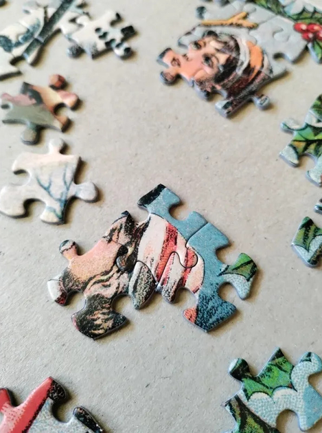 Puzzle Tactic Kartki bożonarodzeniowe 1000 elementów (59223) (6416739592237) - obraz 6