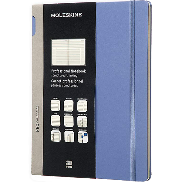 Великий блокнот Moleskine PRO Лаванда - Фото 1 Великий блокнот Moleskine PRO Лаванда - зображення 1
