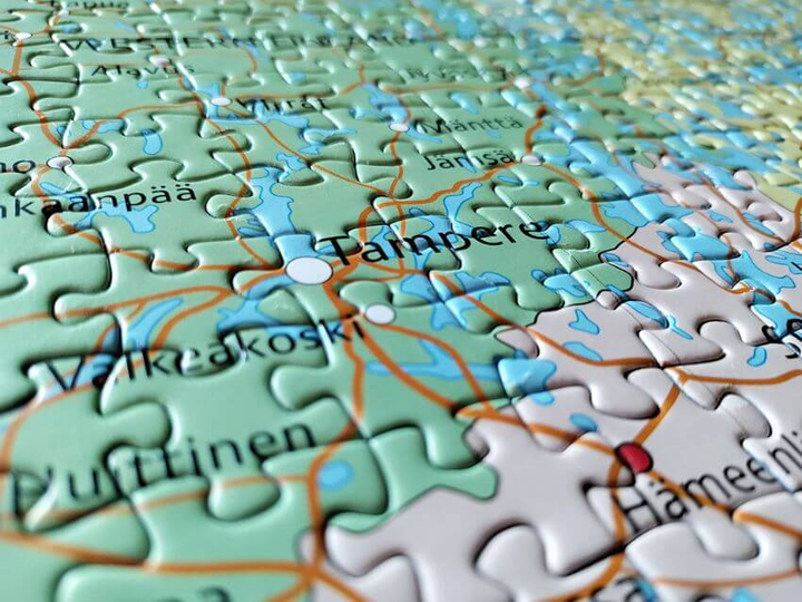 Пазл Tactic Maps of the World Фінляндія 1000 деталей (58840) (6416739588407) - зображення 3