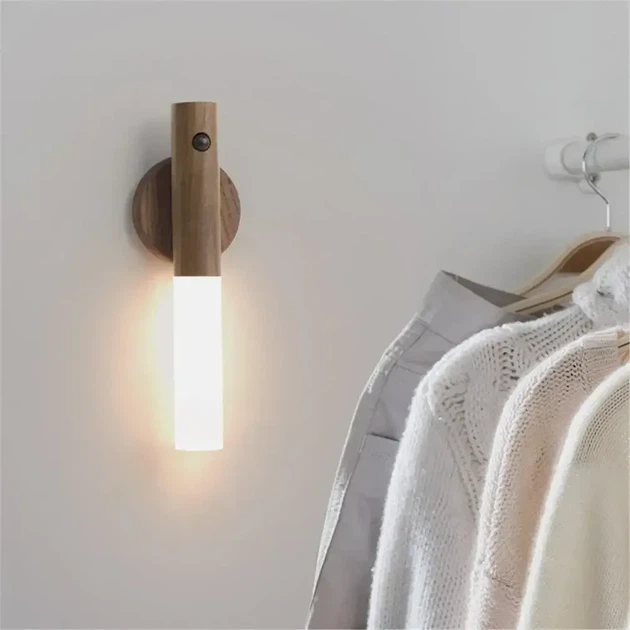 Лампа, світильник LED з датчиком руху та вбудованим акумулятором на 500Mah Induction lamp AND850 - зображення 7