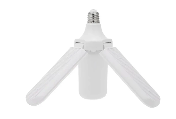 Сложная светодиодная лампа Fan Blade Led Bulb E27 с 3 лопастями. - изображение 4