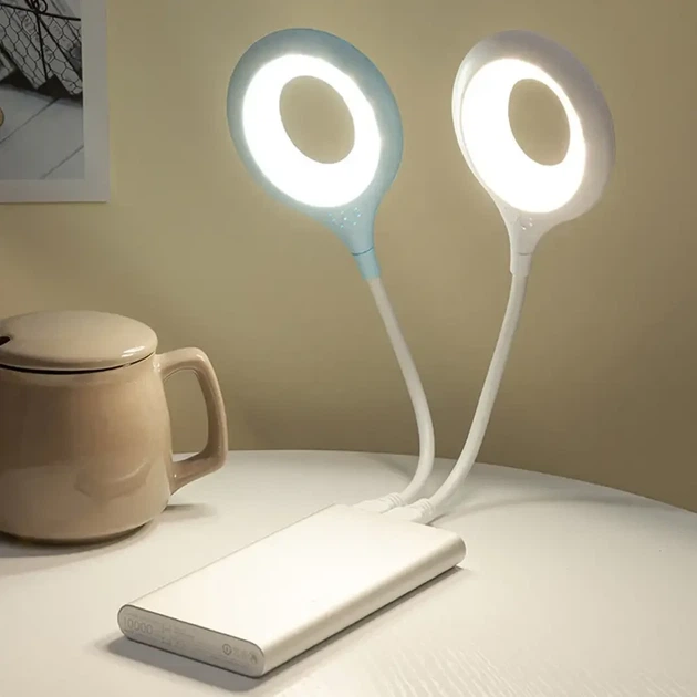 Гибкий USB-светильник с управлением голосом 16 LED, 5 Вт, Белый Лампа USB LED lamp LK-50 - изображение 6