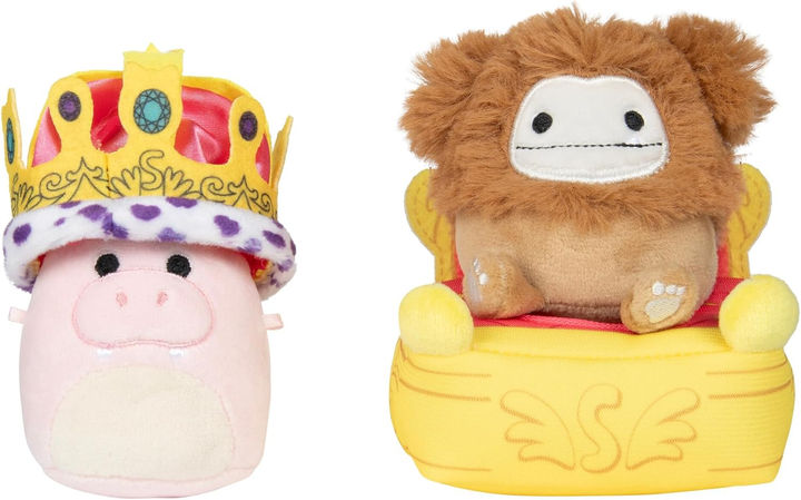 М'яка іграшка Squishmallows Micromallows Royal Parade 2 шт 6 см (0191726748045) - зображення 3