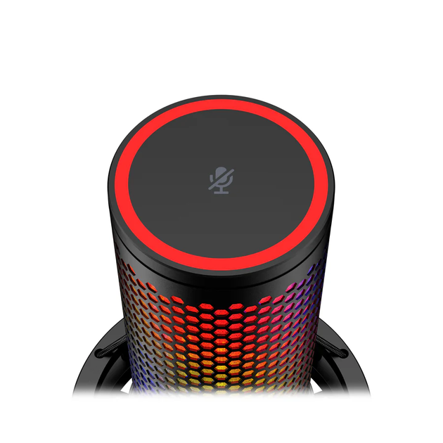 HyperX Микрофон геймерский QuadCast 2 S, Omni/Uni/Bi, USB-A, 3м, NGenuity, RGB, чорний - Фото 5 HyperX Микрофон геймерский QuadCast 2 S, Omni/Uni/Bi, USB-A, 3м, NGenuity, RGB, чорний - изображение 5