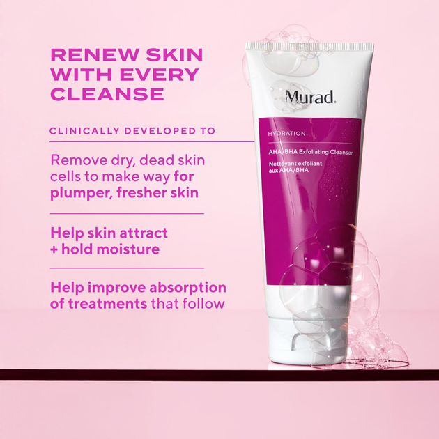 Пілінг для обличчя Murad Hydration AHA/BHA Exfoliating 148 мл (767332150192) - зображення 5