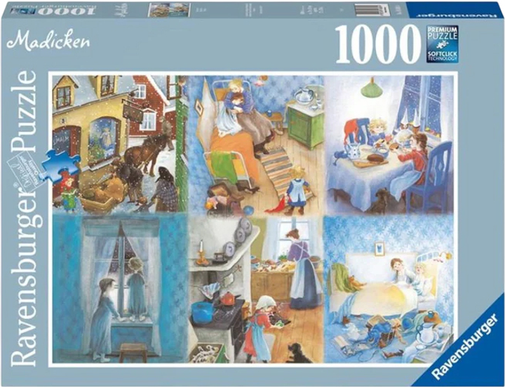 Puzzle Ravensburger Madicken 1000 elementów (16893) (4005556168934) - obraz 1