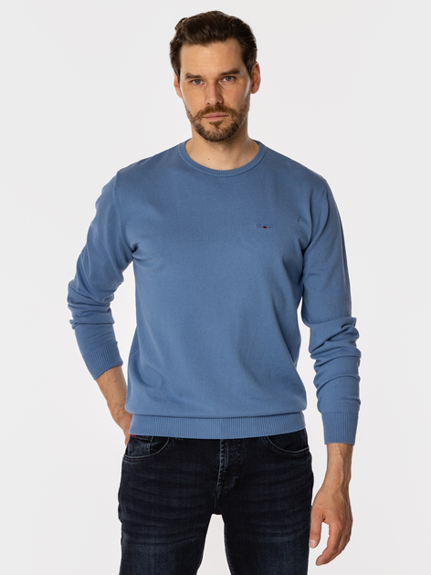 Джемпер чоловічий Lee Cooper Andy Organic M Синій (5905991716532) - зображення 3