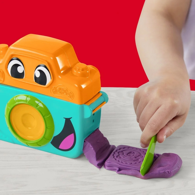 Ciastolina Hasbro Play-Doh Kreatywny aparat z akcesoriami G0502 (5010996289704) - obraz 7