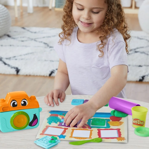 Ciastolina Hasbro Play-Doh Kreatywny aparat z akcesoriami G0502 (5010996289704) - obraz 9
