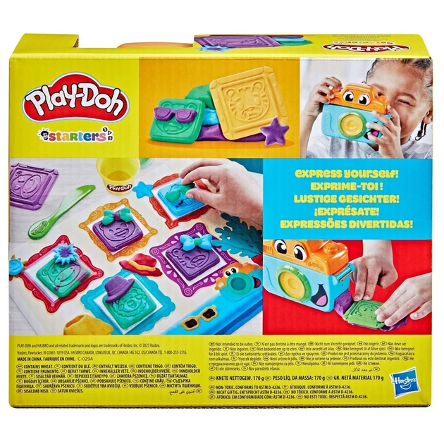 Ciastolina Hasbro Play-Doh Kreatywny aparat z akcesoriami G0502 (5010996289704) - obraz 10