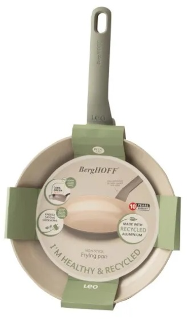 Patelnia Berghoff Leo Balance Moonmist Eco Szara 24 cm (5413821362755) - obraz 2