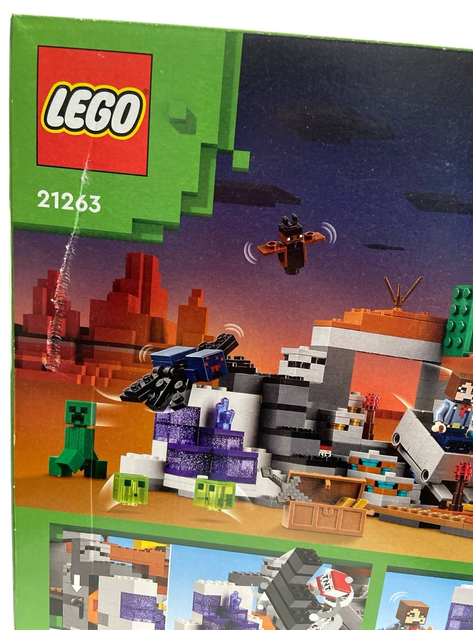 Zestaw klockow Lego Minecraft Kopalnia w Badlandach 538 elementow (21263) (955555910806049) - Outlet - obraz 2