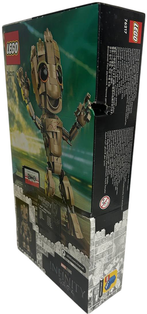 Zestaw klockow LEGO Super Heroes Ja jestem Groot 476 elementow (76217) (955555908117565) - Outlet - obraz 3